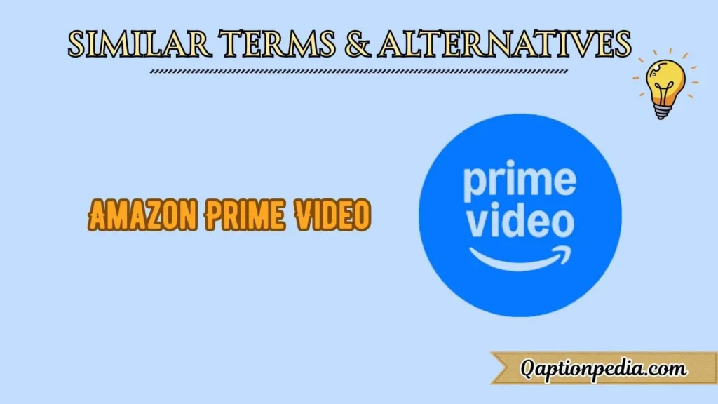 Similar Terms & Alternatives