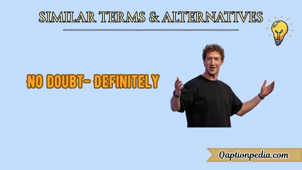 Similar Terms & Alternatives