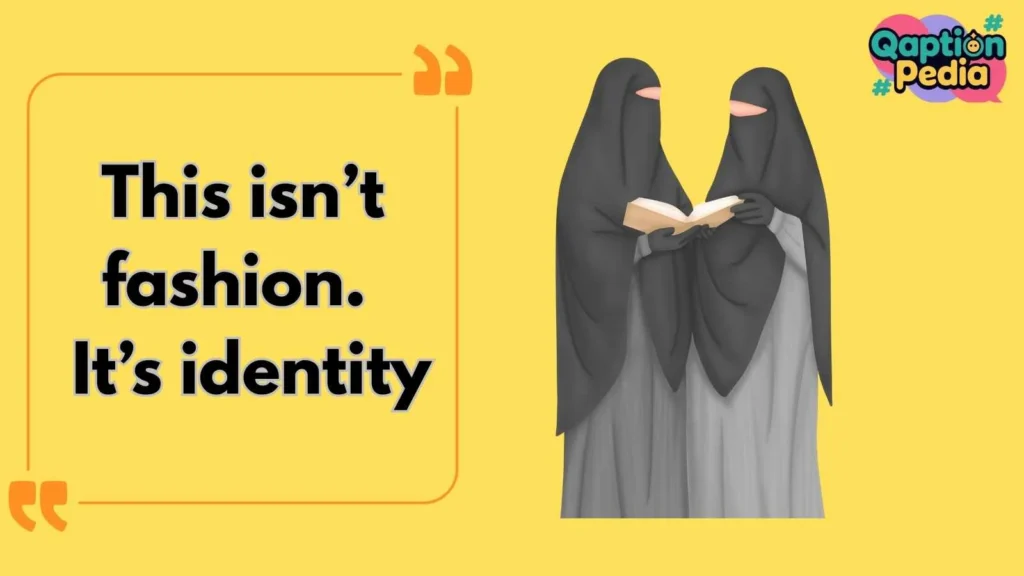 Abaya Captions
