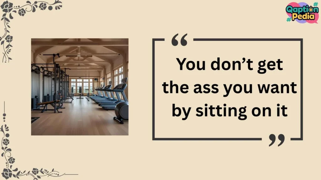 gym captions