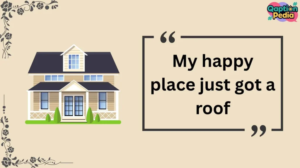 New home captions
