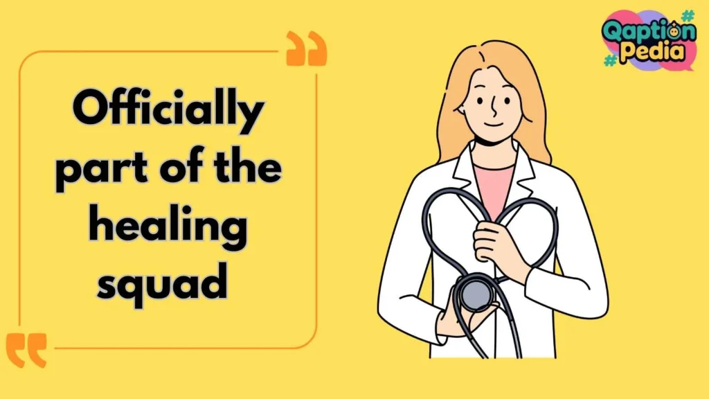 White Coat Captions For Instagram