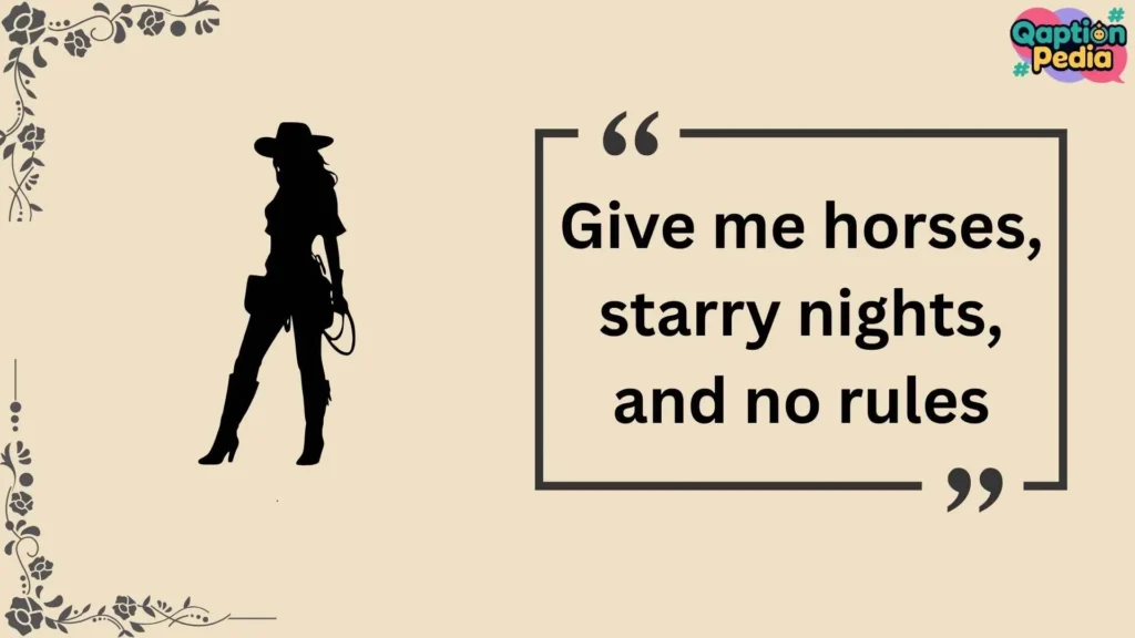 Cowgirl Captions