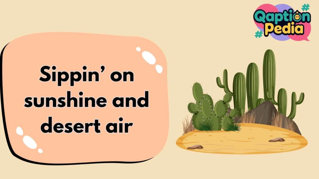 Desert Instagram Captions