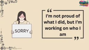 Sorry Quotes