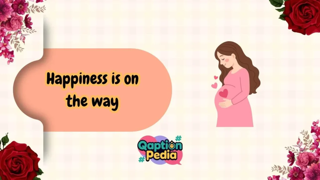 pregnancy announcement captions