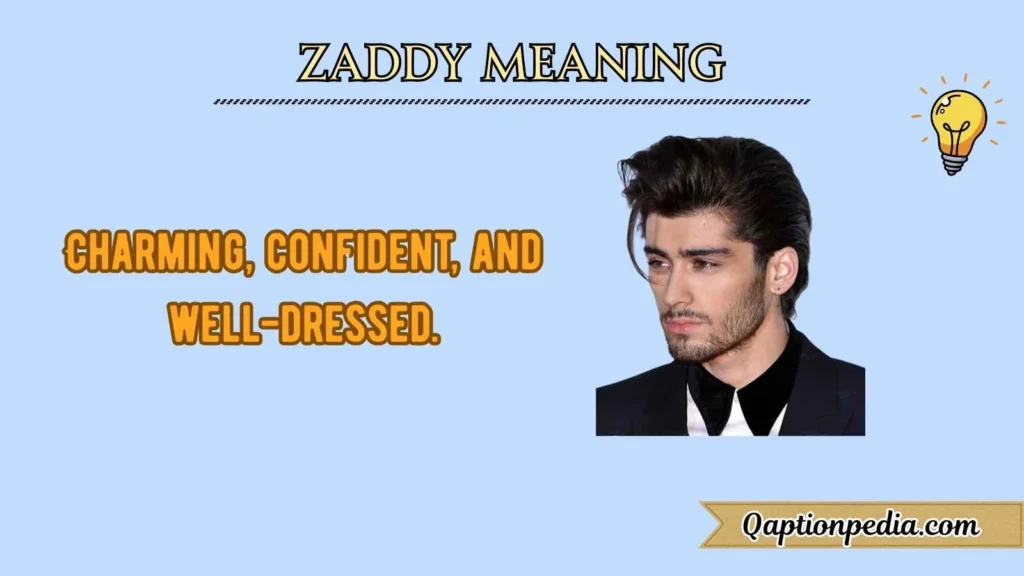 Zaddy Meaning