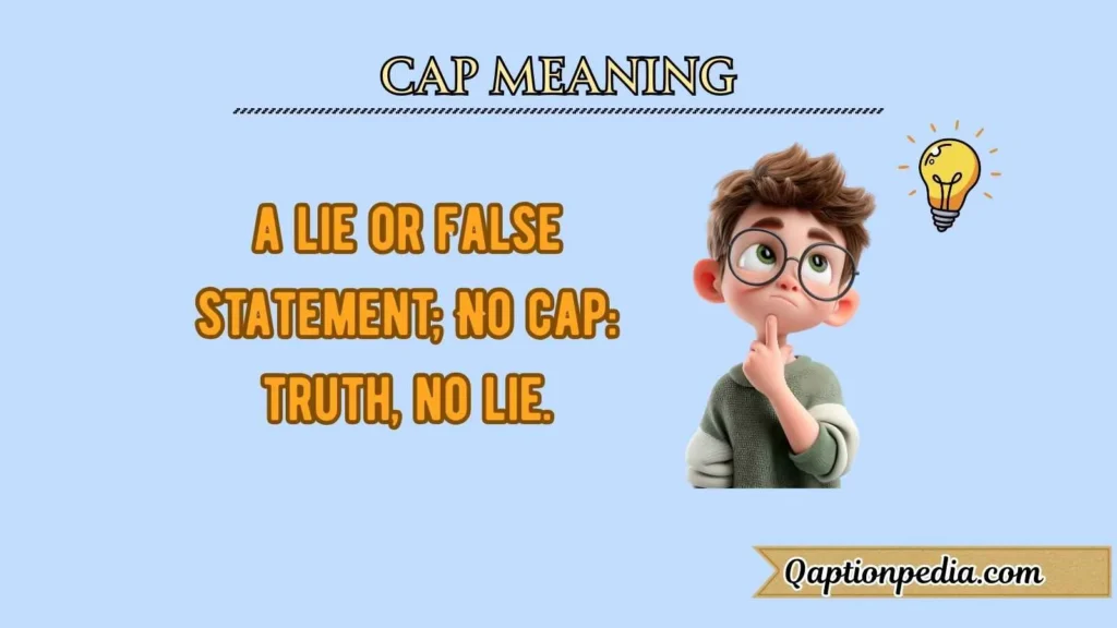 Cap Meaning