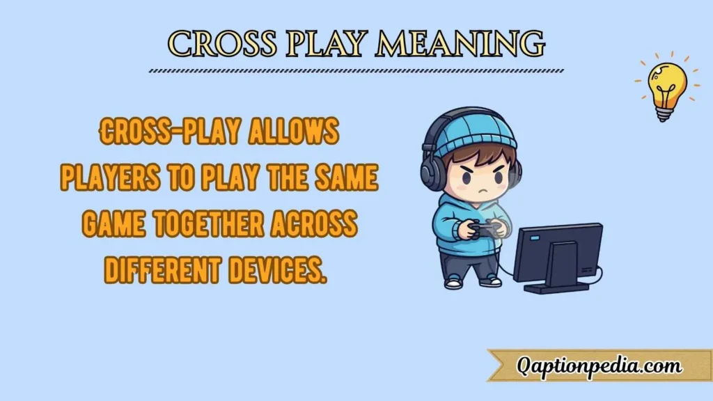 Cross Play Meaning