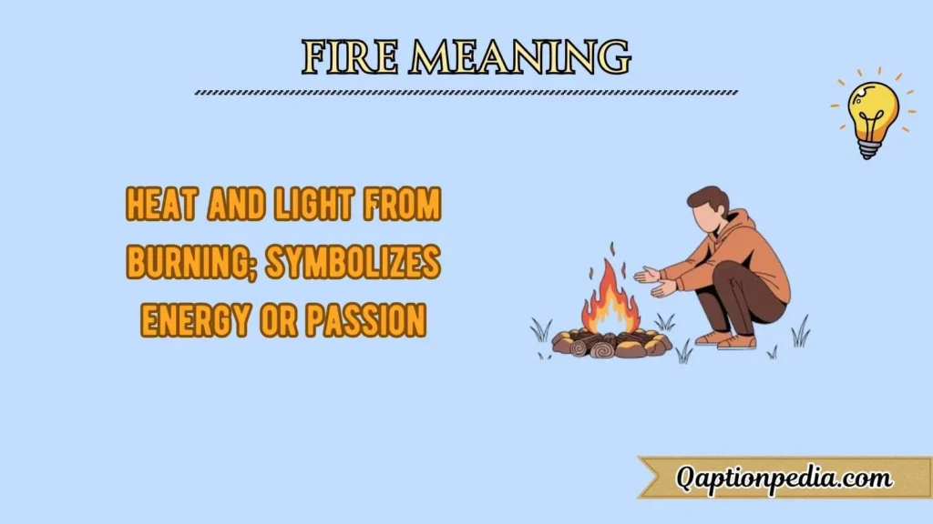 Fire Meaning