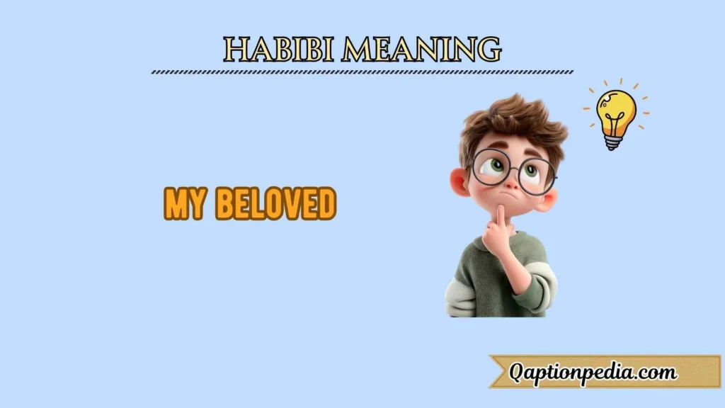 Habibi Meaning