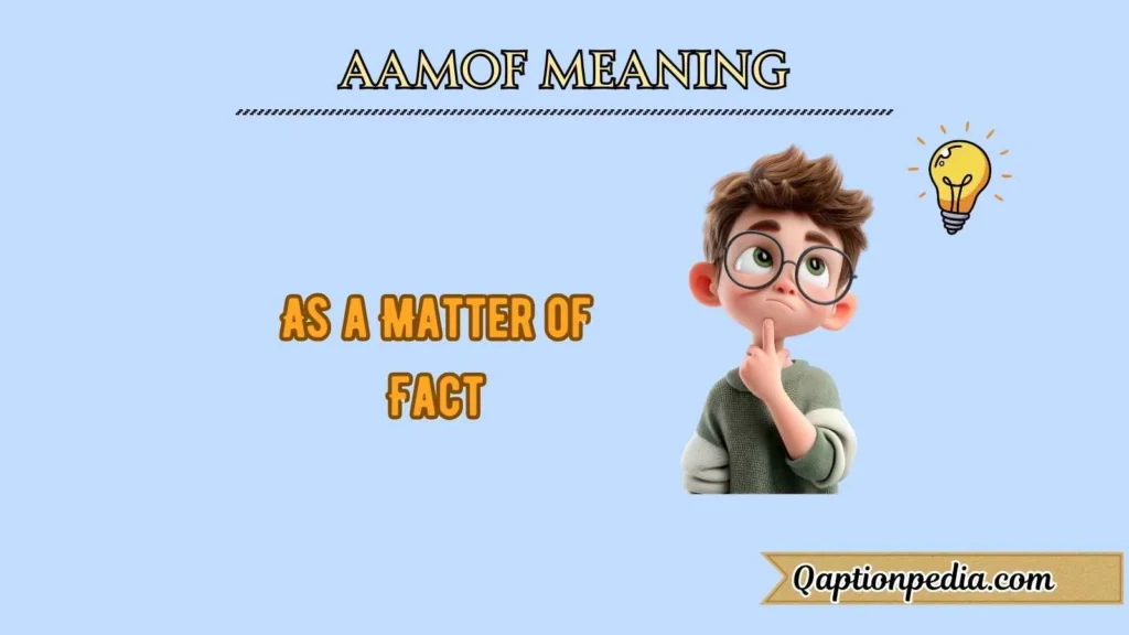 aamof meaning