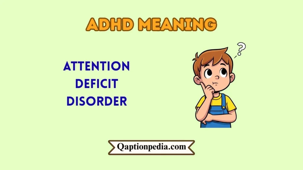 adhd meaning