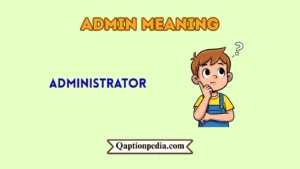 admin meaning
